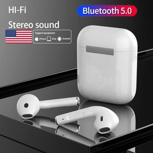 New Original TWS In Ear Bluetooth Earphones Mini Wireless Sport Headset Stereo Earbuds Headphones Suitable for Android And Ios