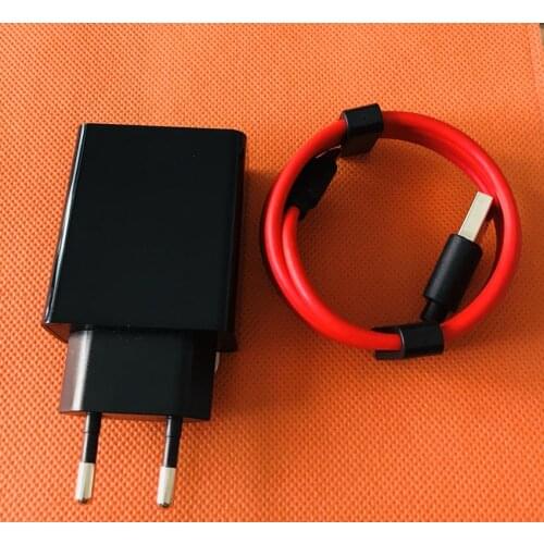 Original Charger Plug + type C Cable for Ulefone T1 Helio P25 Octa Core 5.5 inch FHD Free shipping