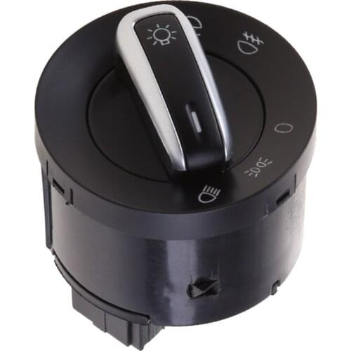 Car Headlight Switch Fog Light Button For Golf 5 6 Mk5 Mk6 Jetta 5 Passat B6 Touran Tiguan
