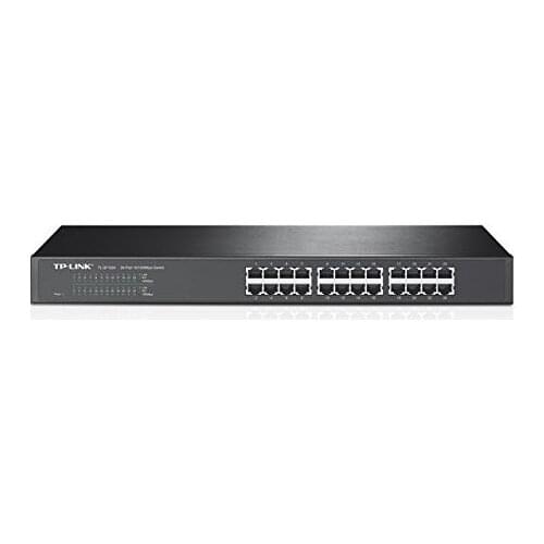 Cabinet Switch TP-LINK TL-SF1024 24P Gigabit 10/100M 1 U 19"