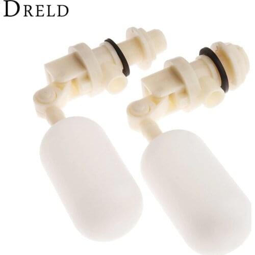 DN15 1/2'' DN20 3/4'' Inch White Plastic Adjustable Auto Fill Float Ball Valve Water Control Switch For Water Tower Water Tank