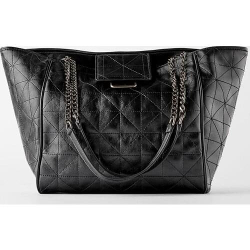 Luxury Handbags Women Bags Designer Leather Chain Large Shoulder Bags Tote Hand Bag Fashion Crossbody Bags For Women 2019 White