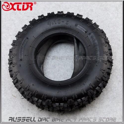 4.10-6 tyre ATV Quad Go Kart 47cc 49cc Chunky 4.10-4 Tire inner tube Fit All Models