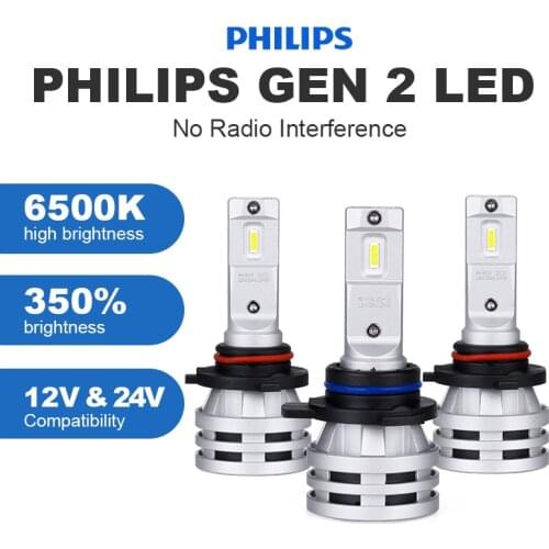 H7 LED Headlight for car truck 9012 LED HIR2 Philips Ultinon Essential G2 LED H1 H4 H11 HB3 HB4 9005 9006 Car Fog Lamp 24V 12V