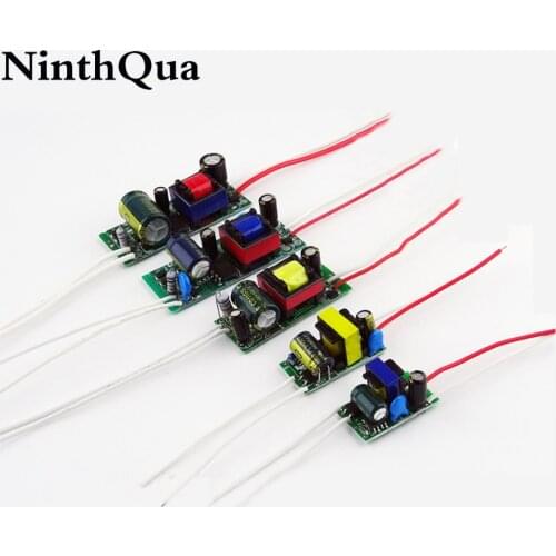 1pcs 1-24W LED Lamp Driver Light Transformer Input AC90-260V Power Supply Adapter 260mA Current for Spot Light Bulb Chip