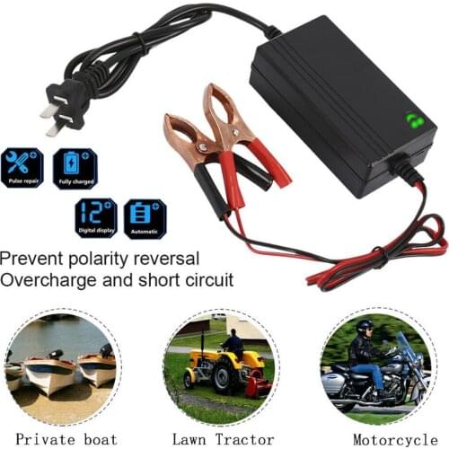 New 12V Auto Sprayer Power Charger Supply Adapter Tractor RV Truck Motorcycle Universal Smart Vehicle Battery Charger Units