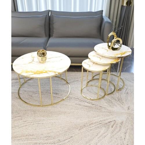 Zigon Medium Coffee table Set Unbreakable Glazed журнальный столик mesa auxiliar table basse de salon