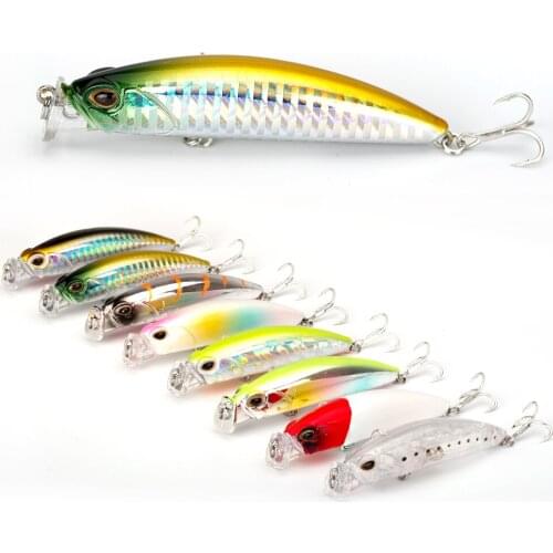 1pcs 10.2g 80mm Fishing Lure Hard Bait Carp Fishing Fresh Water Insect Bait Fake Lure Fishing Jerkbait Minnow Crankbait