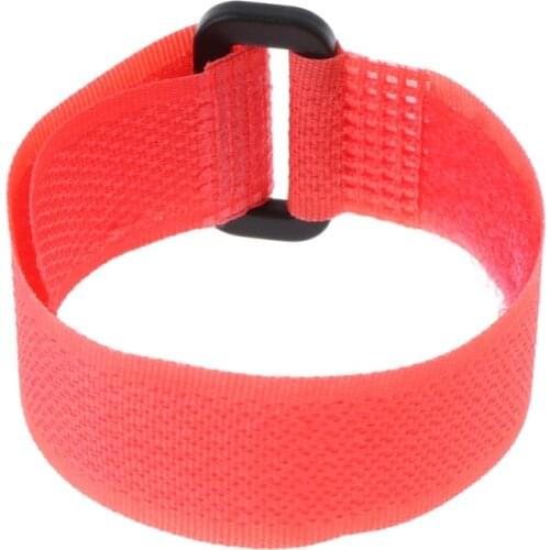 10Pcs/Bag Fishing Rod Band Fixing Tie Strap Adjustable Belt Nylon Wrap Tool E56D