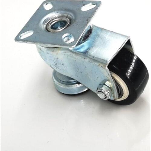 5 Pcs Per Lot Polyurethane Swivel Castor Wheels Trolley Furniture Caster