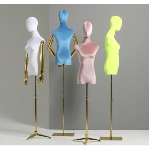 4style Arm Color Full Mannequin Body Stand Female Dress Form Hand Model,Jewelry Flexible Women,Adjustable Rack,Doll C840