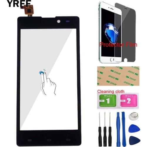 5" Touch Screen Panel For Archos 50 Neon Touch Screen Sensor Lens Glass Digitizer Replacement 3M Tape Protector Film