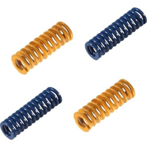 3D Printer Parts Spring Length 20mm OD8mm ID4mm For Heated bed MK3 CR-10 hotbed Imported For 3D Printer Pressure Springs