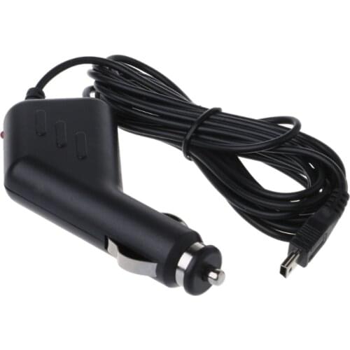 3.5-meter Car Charger Cigarette Lighter Socket Splitter Vehicle USB Power Adapter GPS SAT Navigator Phone DVR GPS Accessories