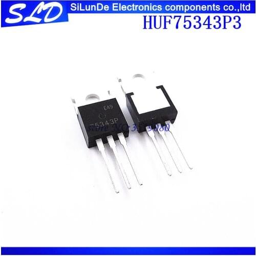 Free Shipping 50pcs/lot HUF75343P3 75343P HUF75343P TO-220