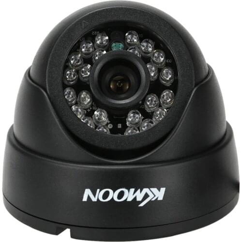 KKmoon HD 1200TVL Surveillance Camera Security CCTV Indoor Night Vision 1/3" CMOS IR-CUT Dome Security Camera