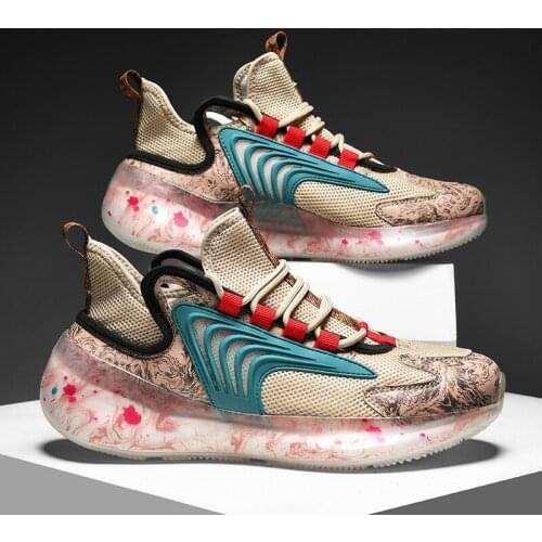 Running Men Shoes Mesh Lace Up Fashion Sneakers Men Trainers Outdoor Jogging Sneakers Breathable Men Shoes