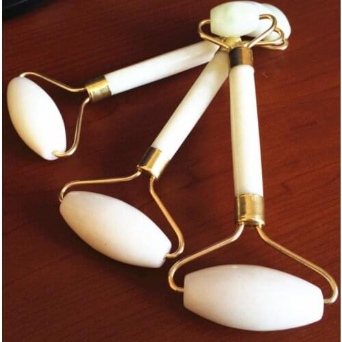 Double Head Facial Massage Roller Jade Face Slimming Body Head Neck Nature a Device Drop Shipping