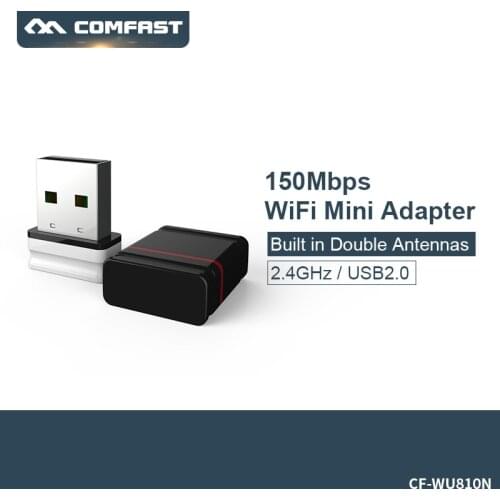 Mini USB WiFi Adapter Comfast CF-WU810N-1 adaptador 150M wireless wifi access point usb wifi dongle adapter wifi usb RTL 8188EUS