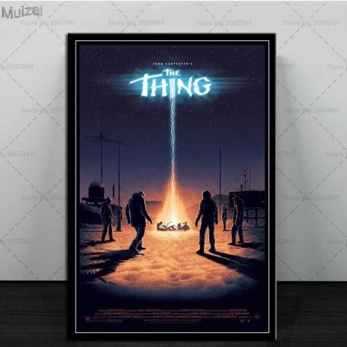 Posters and Prints John Carpenter The Thing Horror Movie Wall Art Poster Canvas Painting Pictures for Home Decoration