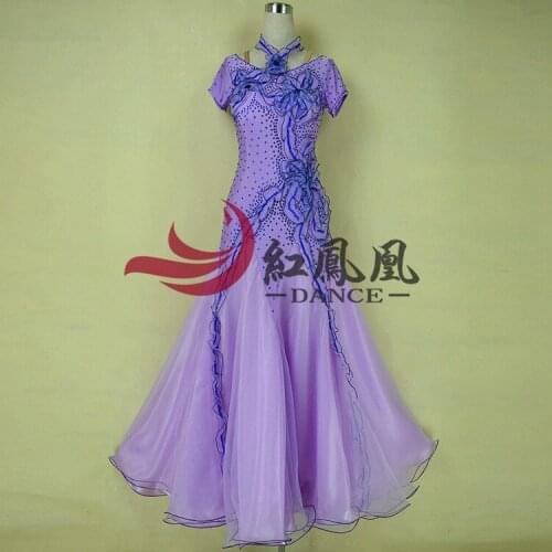 Ballroom Dance Competition Dresses Women/Ballroom Dresses/Ballroom Waltz Dresses/Ballroom Dancing/Waltz Dress