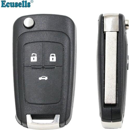 3 Button Blank Remote Key Shell for Opel Astra J Zafira B Insignia Adam Astra J Cascade Karl Zafira C HU100 Uncut