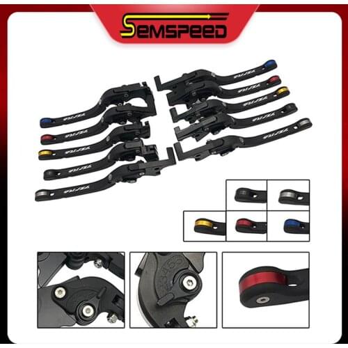 For Yamaha YZF-R6 YZF R6 1994-2004 R 6 2005-2016 R6 2017-2020 Motorcycle Accessories CNC Adjustable Folding Brake Clutch Levers