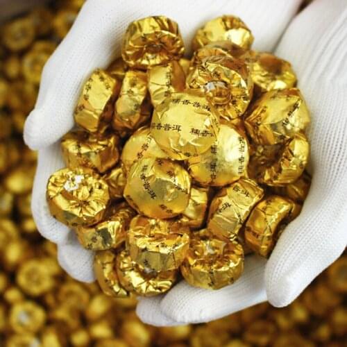 Glutinous Rice, Fragrant Pu-erH Ripe, Xiaotuo TUO, Tuocha Yunnan Province, China