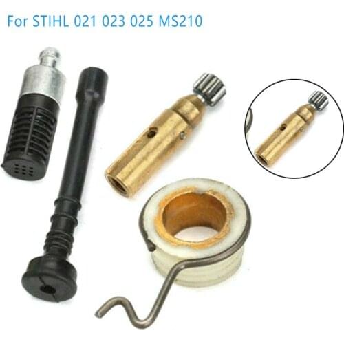 Replacement Oil Pump Worm Gear Oil Line Carburetor Repair kit For Stihl 021 023 025 Ms210 Ms230 Ms250 Lawn Mower Repair