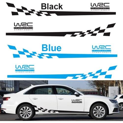 Classic 220x35cm Car DIY Both Sides Stickers Race Stripes Camouflage Automobiles Wrap Vinyl Film Wholesale Quick delivery CSV