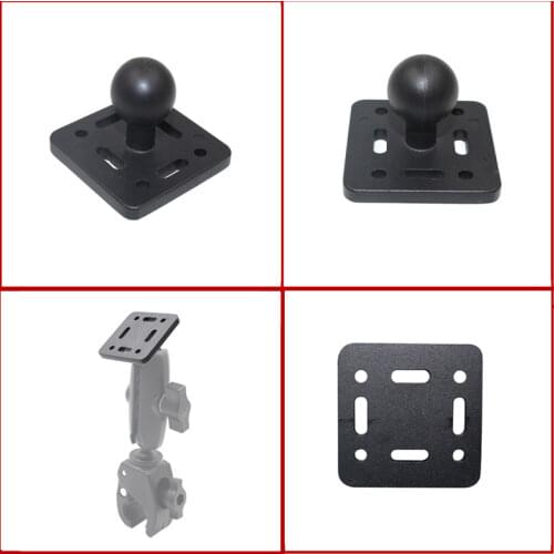 1Inch Square Fixed Ball Head Mount Compatible with Ram mount for Universal Bracket