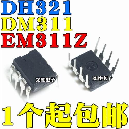 10 pçs/lote DH321 FSDH321 DM311 FSDM311 EM311Z FSEM311Z EM311 DIP8