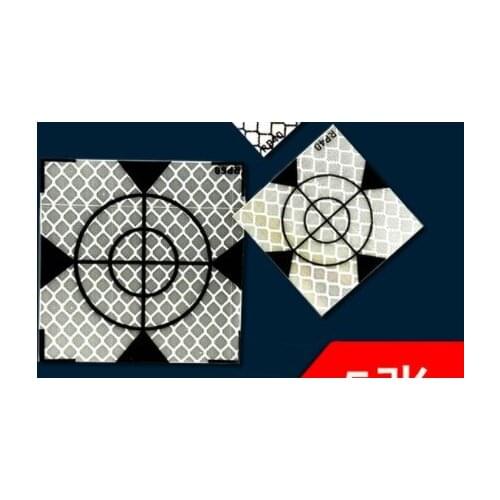 20pcs Super Power Reflector Sheet 40 x 40 mm Reflective Tape Target New