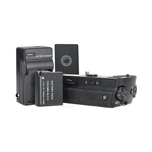 DMW-BGG1 Battery Grip+ DMW-BLC12 BLC12 Battery+Charger+2.4G Wireless Remote Control for Panasonic Lumix DMC-G85 DMC-G80 G85 G80