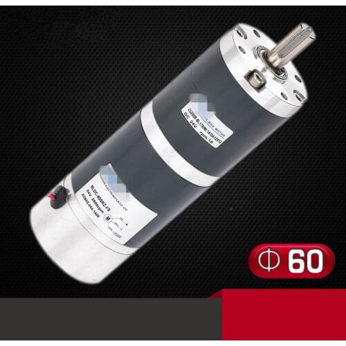 Brushless Planetary Gear Motor ZGX60RXX 60mm DIA Constant Speed 24V 7RPM 30RPM 200RPM 3 Line