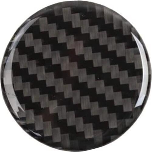 For Jeep Grand Cherokee 2014 -2019 Interior Cover Carbon Fiber Central Control 4WD Switch Knob Cover Sticker Trim