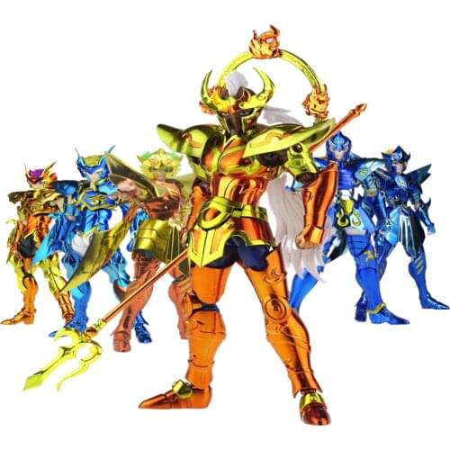 BANDAI Spot Action Figure Saint cloth myth Saint Seiya Ex Six Beasts Sea dragon Pvc Star Model Sea Fighter Armor Toys Gift