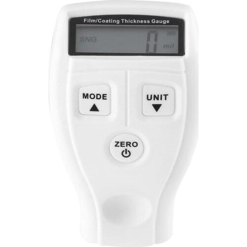 GM201 Min LCD 0-1.80mm/0-71.0 mil Digital Automotive Car Paint Coating Thickness Gauge Meter Probe Tester Measuring Tool