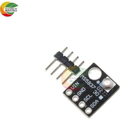 Ziqqucu MS5837 02BA 30BA High Precision Gas Liquid Sensor Module I2C Interface 24 Bit Waterproof Integrated Digital Sensor Board