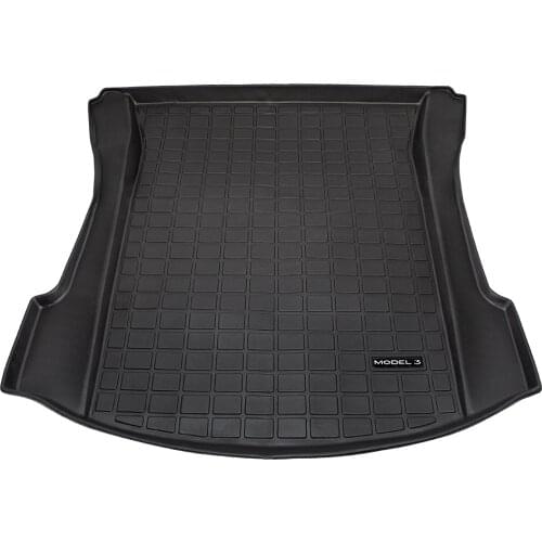 Model3 Car Rear Trunk Storage Mat For Tesla Model 3 2020 Accessories Trunk Mats Cargo Tray Waterproof Protective Pads New