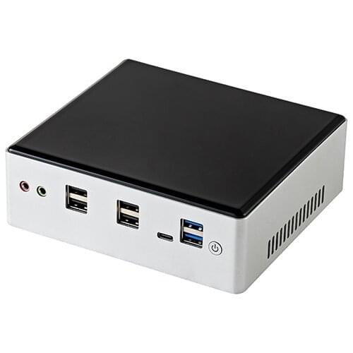 2021 Top Sale Mini Pc Intel i7-10510U Computer Win 10 i5-10310U i3-10110U 2*DDR4 Max 64GB M.2 SSD NUC Pro USB-C DP HDMI