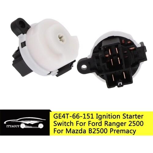 GE4T-66-151 Ignition Starter Switch for Mazda B Series Premacy For Ford Ranger 2500 BJ0E-66-151 UMY6-76-290 UMY676290 TL4-10-2