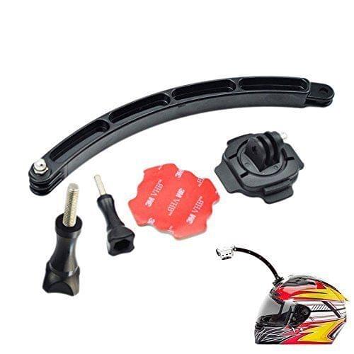 360 Degree Swivel Extension Arm for Gopro Helmet Mount for Gopro Helmet Front Mount compatible with Gopro Hero3 Hero3+ Hero4 Her