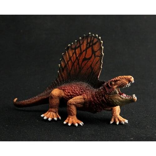 PVC Dimetrodon Dinosaur Animal Model Action Figure Kids Toy Gift Models Building Toys for Kids Gift