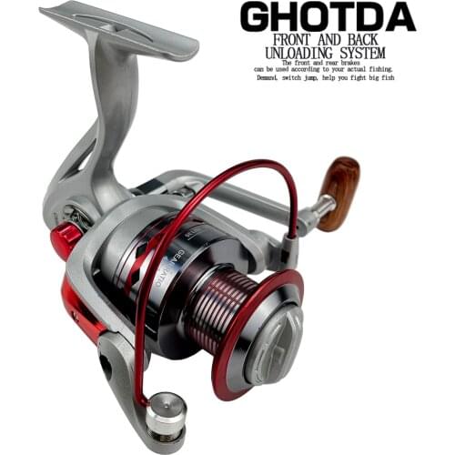 Spinning Reel 12+1BB peche Fishing Coil Casting Reel 1000-6000 Carretilha Pesca Spinnning Reel Feeder For Carp Fishing