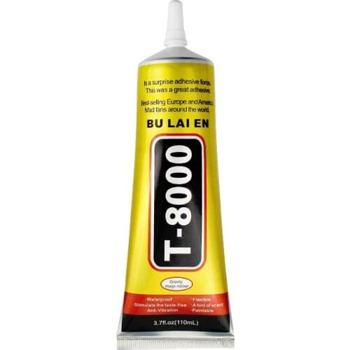 T8000 110ml Super Glue Sticks Multipurpose Adhesive Rhinestone Jewelry DIY Phone Screen Frame Epoxy Resin T-8000 Nail Gel Glue