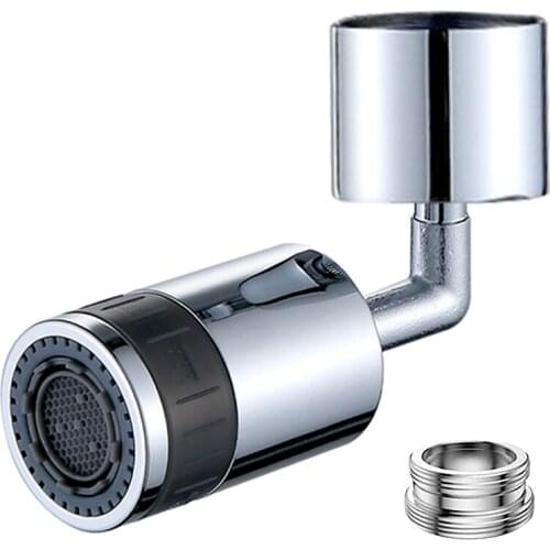 Anti Splash Universal Faucet Spray Head Splash Filter Faucet 720 Degrees Movable Kitchen Tap Water Saving Nozzle Sprayer