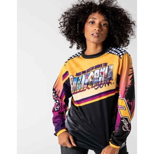 Bicycle clothes women downhill jersey female cycling Cycling shirt Womens cycling jersey tshirt mtb enduro jersey