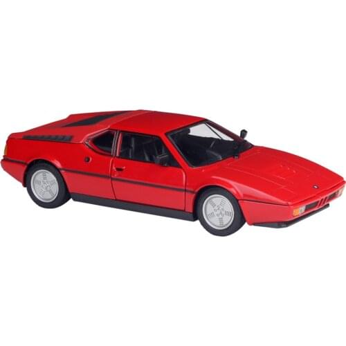 WELLY 1:24 Diecast Classic Racing Car M1 Metal Sports Car Alloy Model Car Toy For Kids Decoration Collection Free Shipping