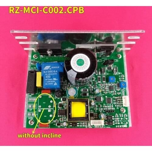 Replacement Treadmill Motor Controller RZ-MCI005.PCB RZ-MCI-C002.CPB Circuit board Driver board Control board Mainboard No lift